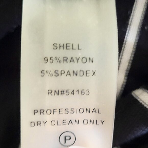 NWOT Calvin Klein Black Stripe Rope Belt Nautical Dress - Picture 7 of 11